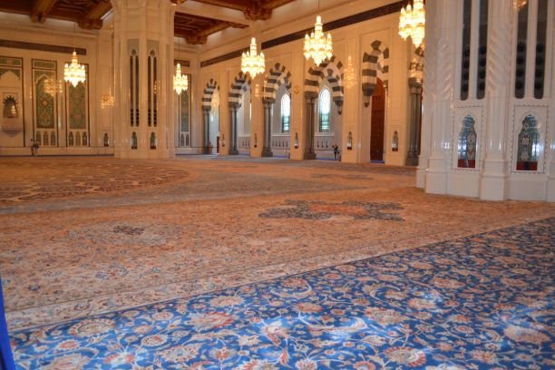 Anti-Slip Mosque Carpet UAE