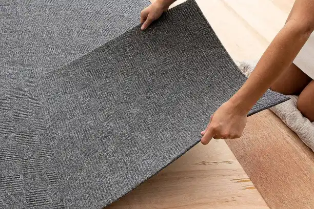 Commercial carpet tile installation Dubai