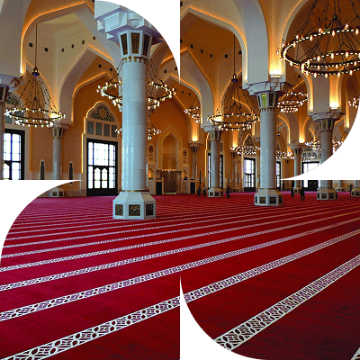Custom Mosque Carpets Dubai