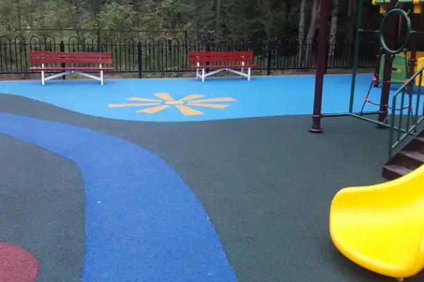 EPDM rubber floor laying Dubai