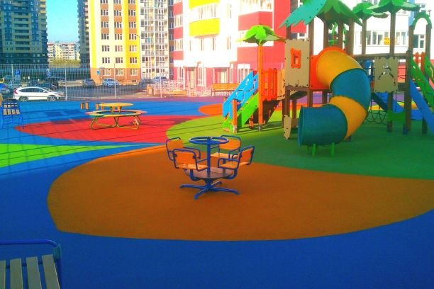 EPDM rubber flooring installation Dubai