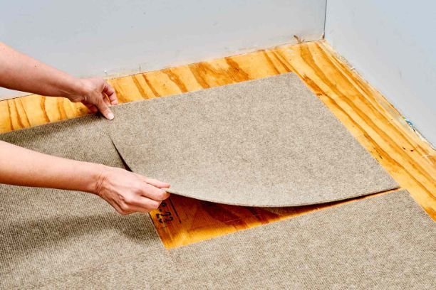 Office carpet tiles installation Dubai