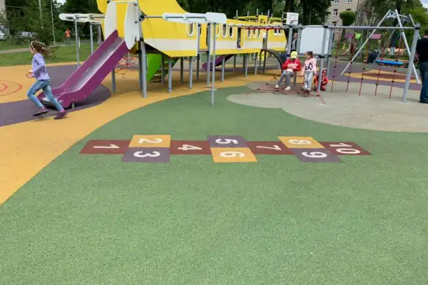 Outdoor EPDM flooring Dubai