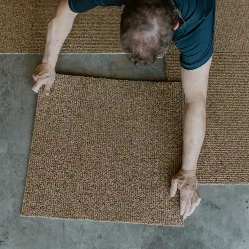 Quick carpet tile installation Dubai