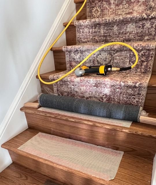 Stair Step Carpet Installation Dubai
