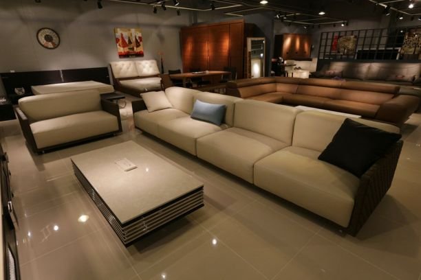 Modern sofa upholstery