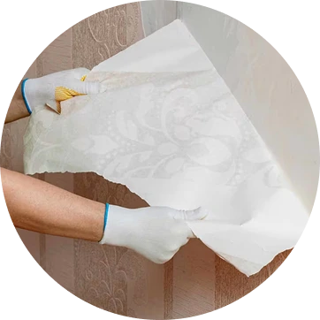 Chemical-free wallpaper removal