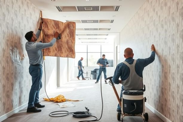 Fast wallpaper removal