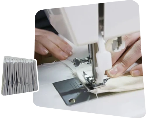 Precise curtain alterations