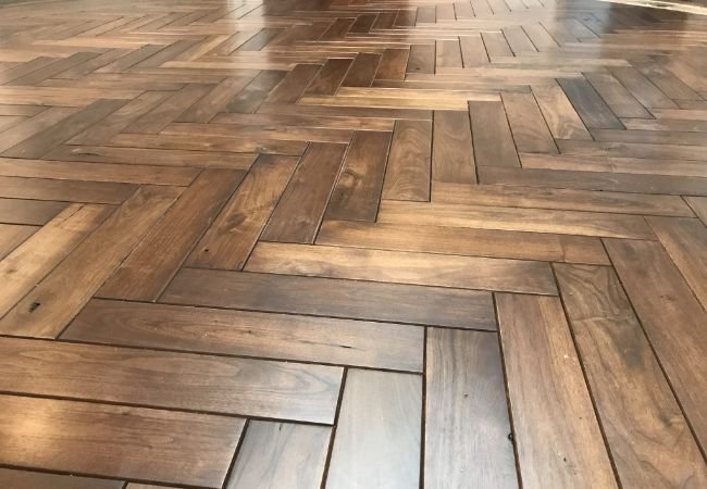 Solid Oak Parquet Flooring