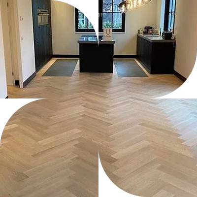 Dreamy Herringbone Flooring