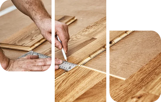 Engineered Wood Flooring Installation.