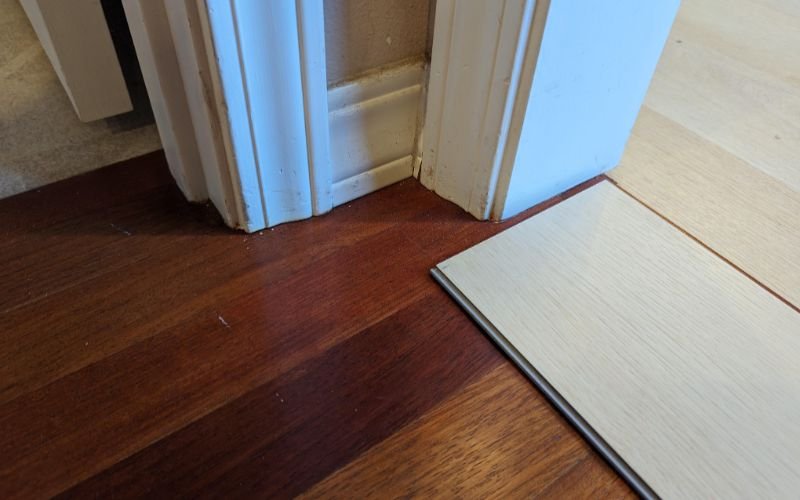 Forgot The Trimming & Door Jamb