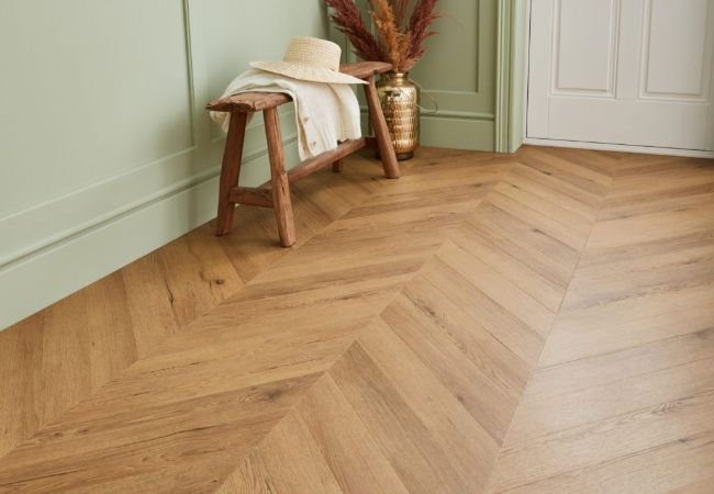 Luxury Chevron Flooring