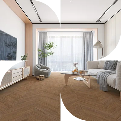 Modern Chevron Flooring