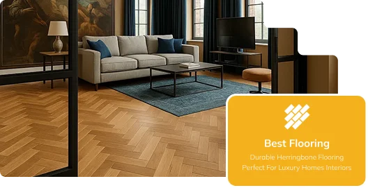 Modern Herringbone Flooring