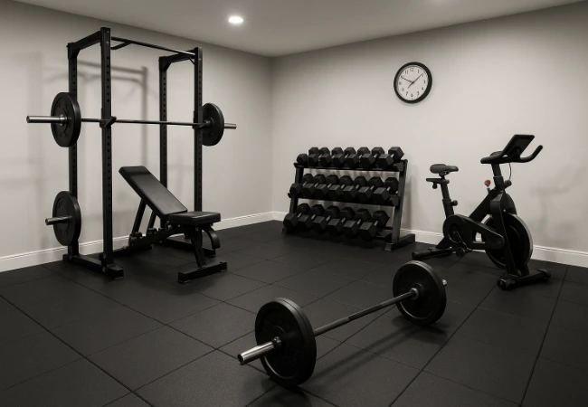 Outstanding Home Gym Flooring
