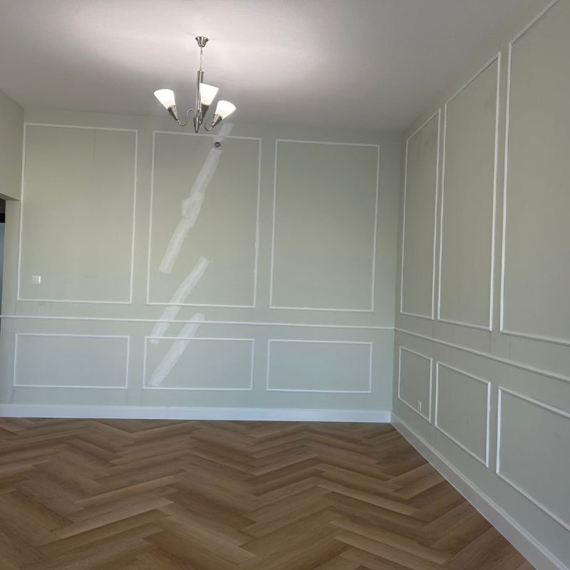 Parquet Flooring Installation Project In Sidra Villa