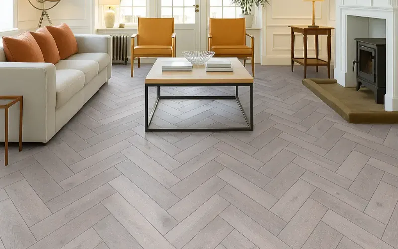 Premium Herringbone Flooring