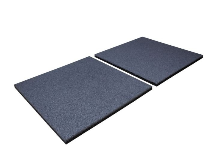 (Rubber Tile Plain Grey) ZS