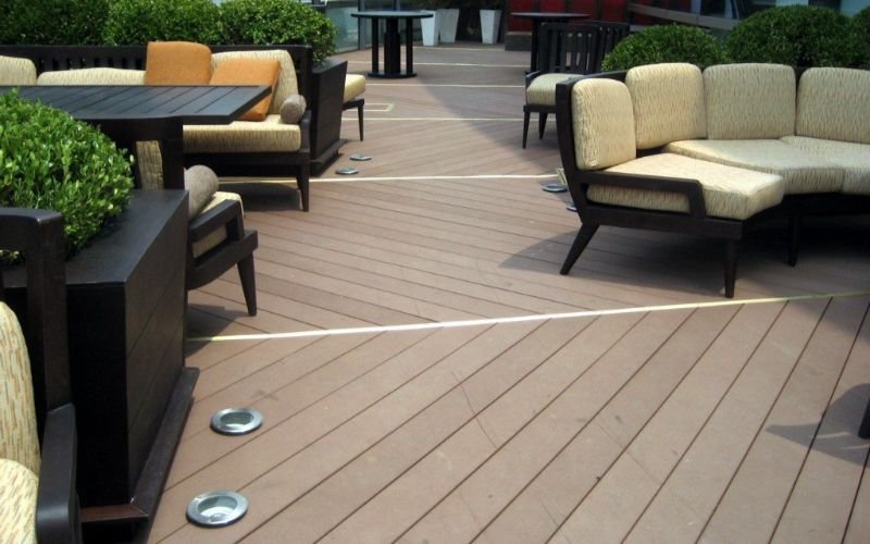 Slip-Resistant WPC Decking