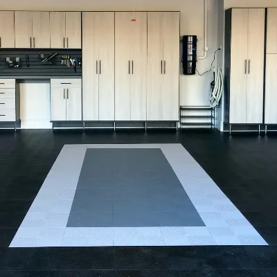 Stylish Garage Flooring