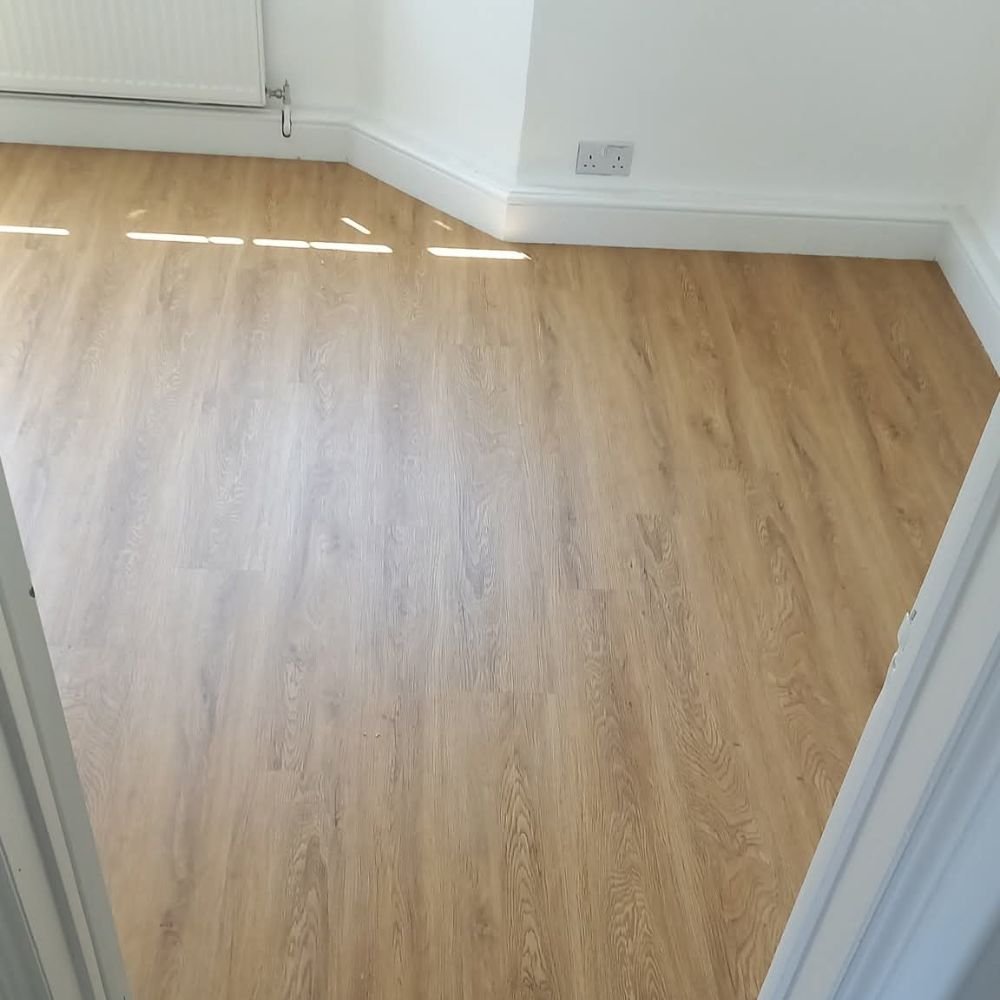 Vinyl Flooring Project