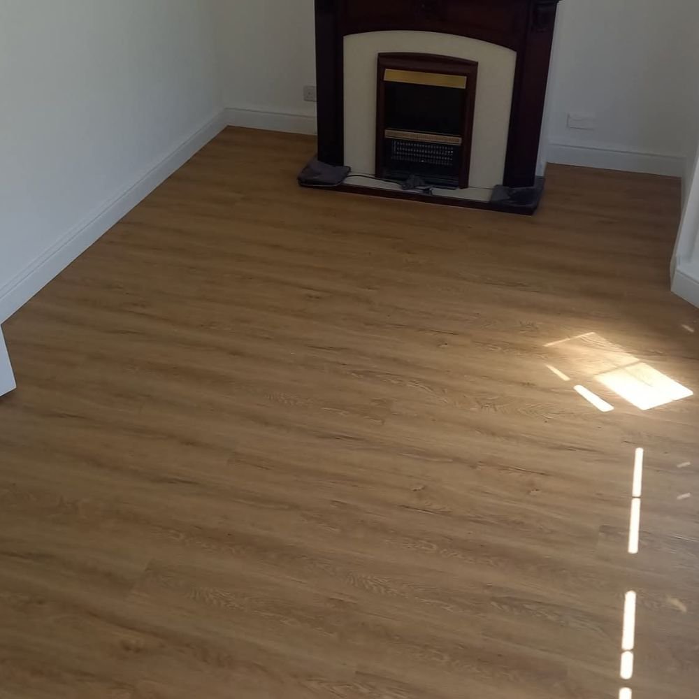 Vinyl Flooring Project