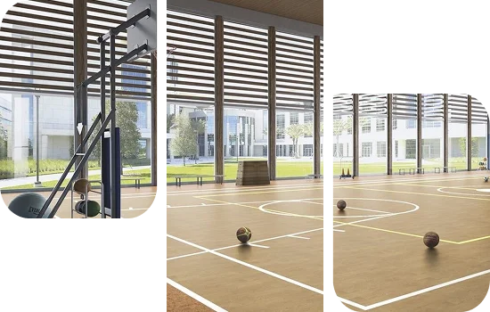 Sport Flooring Installation.