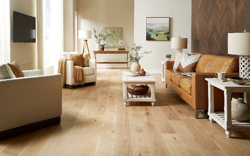 Natural Wood With Light Finishes