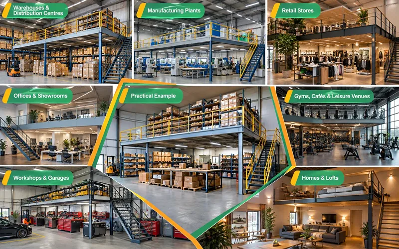 Common Uses of Mezzanine Floors