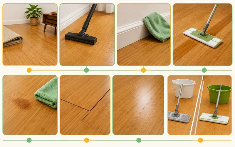 Deep Cleaning Bamboo Floors