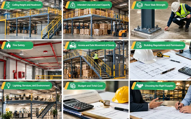 Factors to Consider Before Installing a Mezzanine Floor