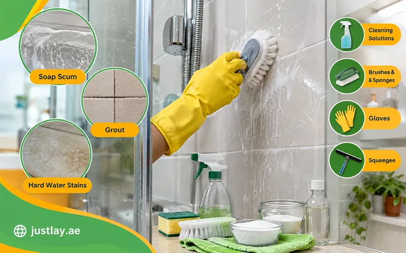 How to Clean Shower Tiles