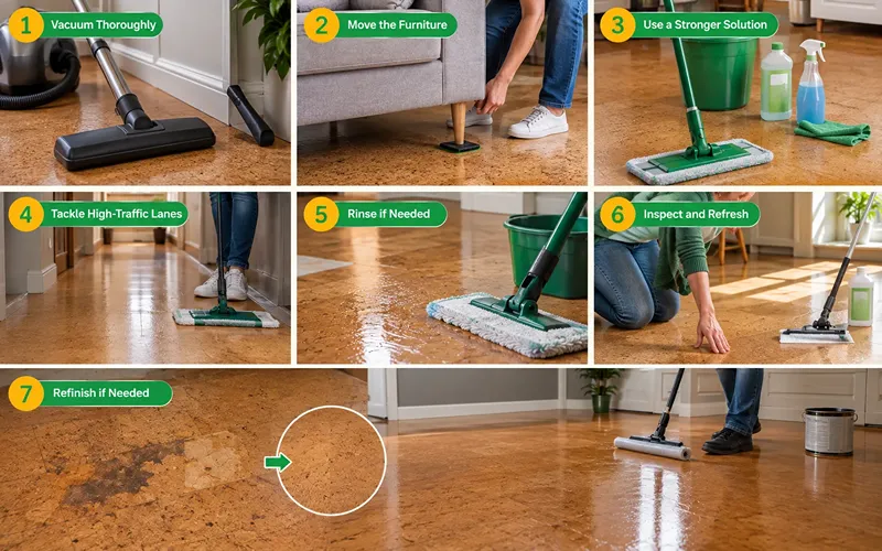 How to Deep Clean Cork Flooring