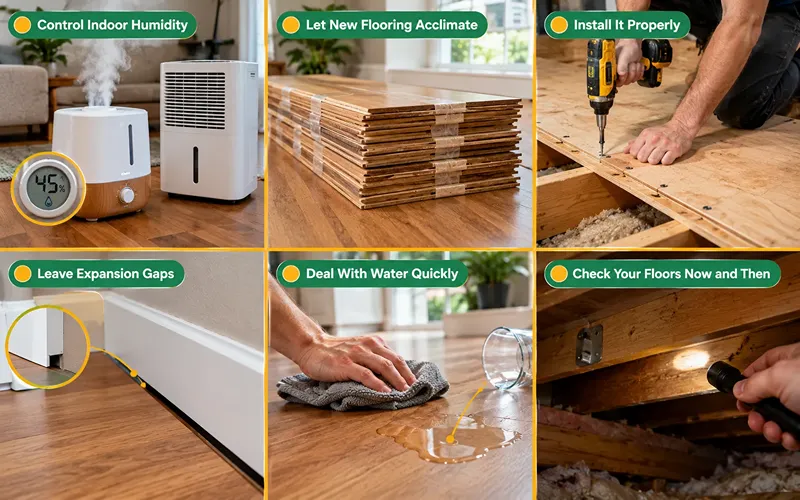 How to Prevent Squeaky Floors