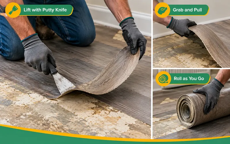 Step 4 Peel and Roll Each Strip