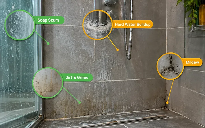 Why Do Shower Tiles Get Dirty