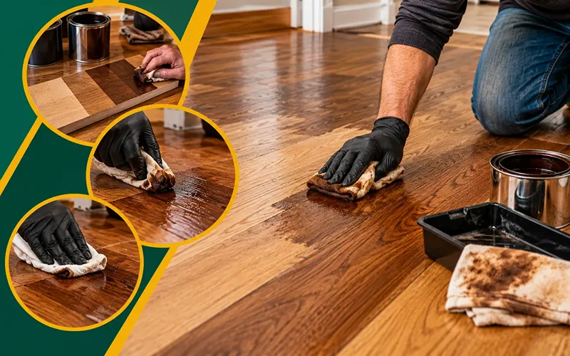 Step 7 Apply Stain (Optional)