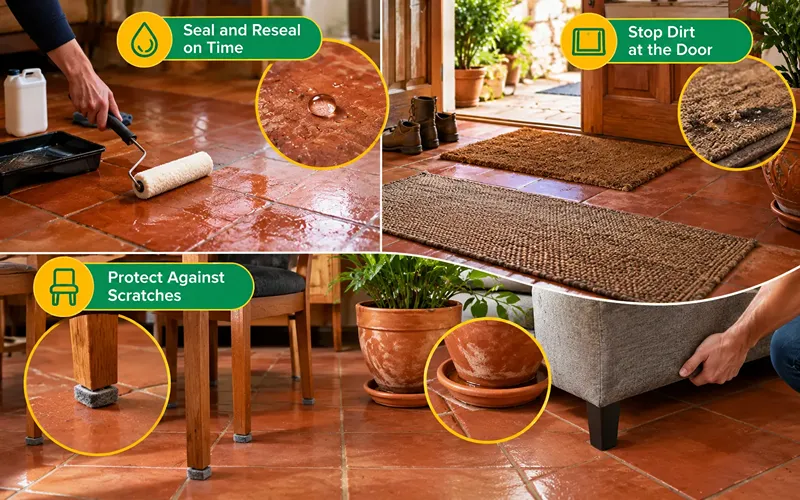 Tips for Maintaining Terracotta Tiles